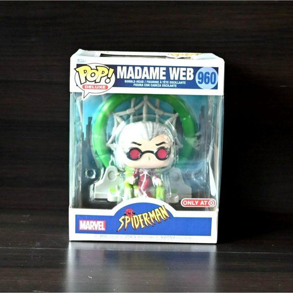 FUNKO POP #960 MADAME WEB SPIDER-MAN ANIMATED SERIES TARGET EXCLUSIVE BRAND NEW - Picture 6 of 10